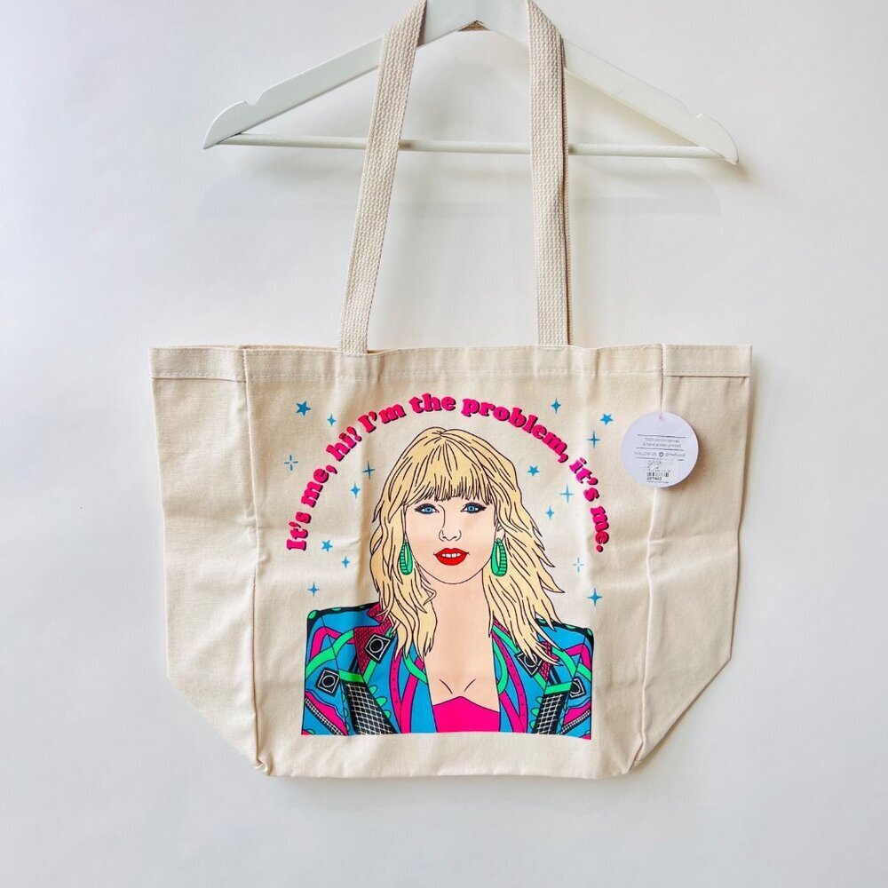 Taylor Swift Canvas Tote , Large - image 2